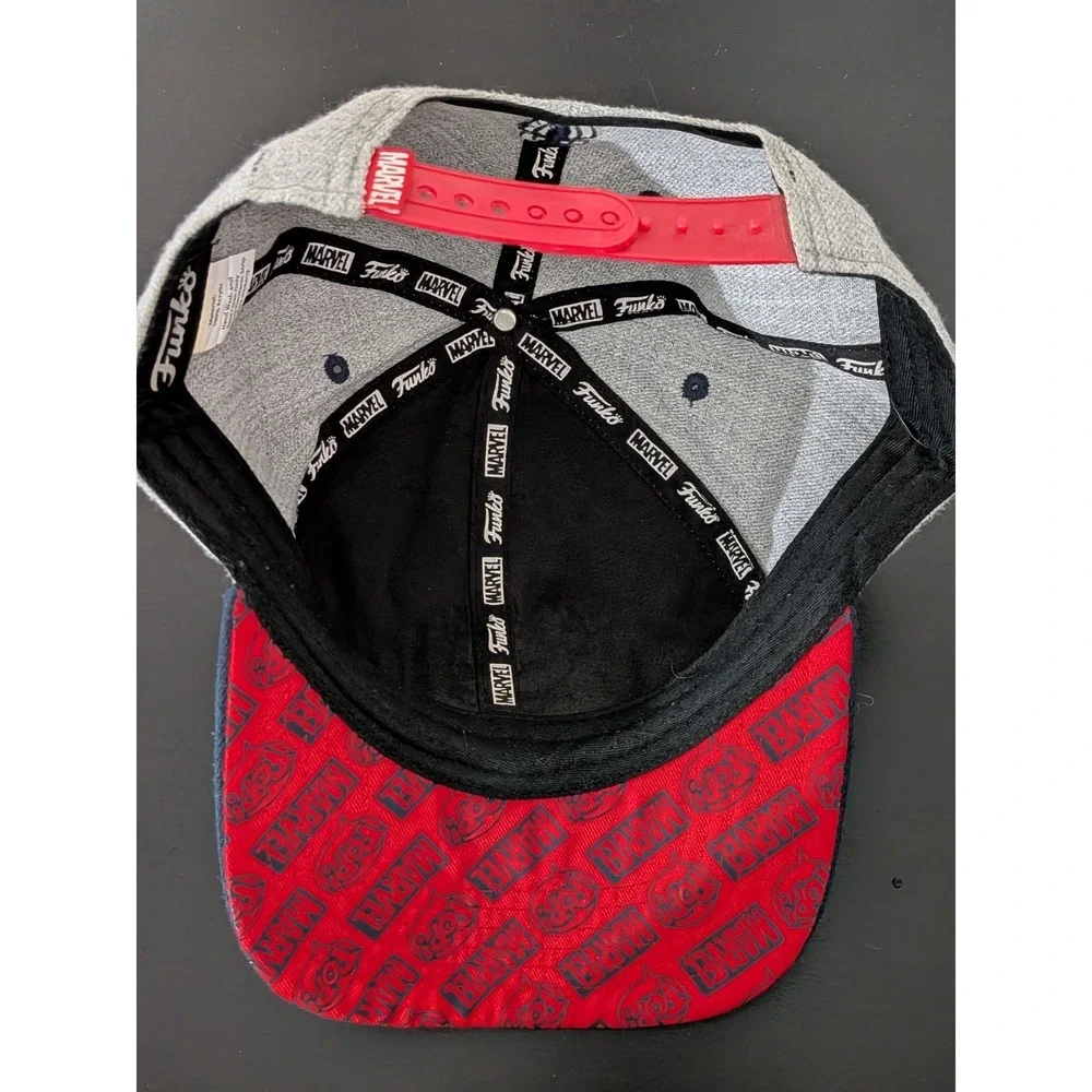 Marvel The Amazing Spider-Man Funko‎ Snapback Hat Gray OSFM